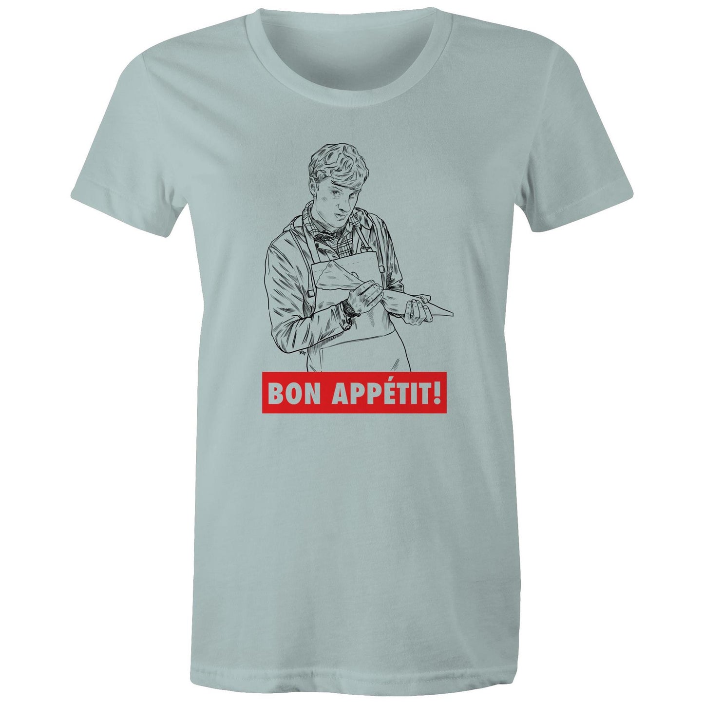 Started making it. Had a breakdown... - Women's Maple Tee