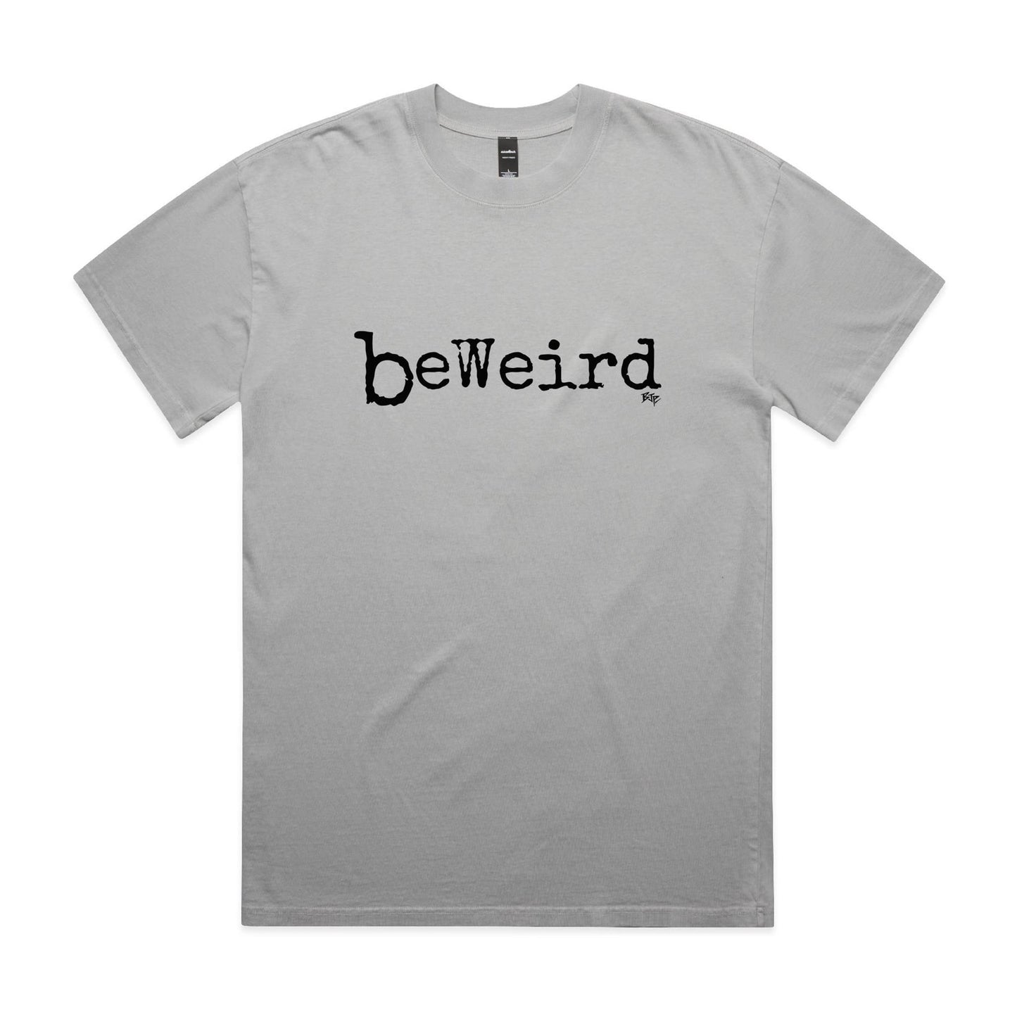 beWeird (Black) - Heavy Faded Tee