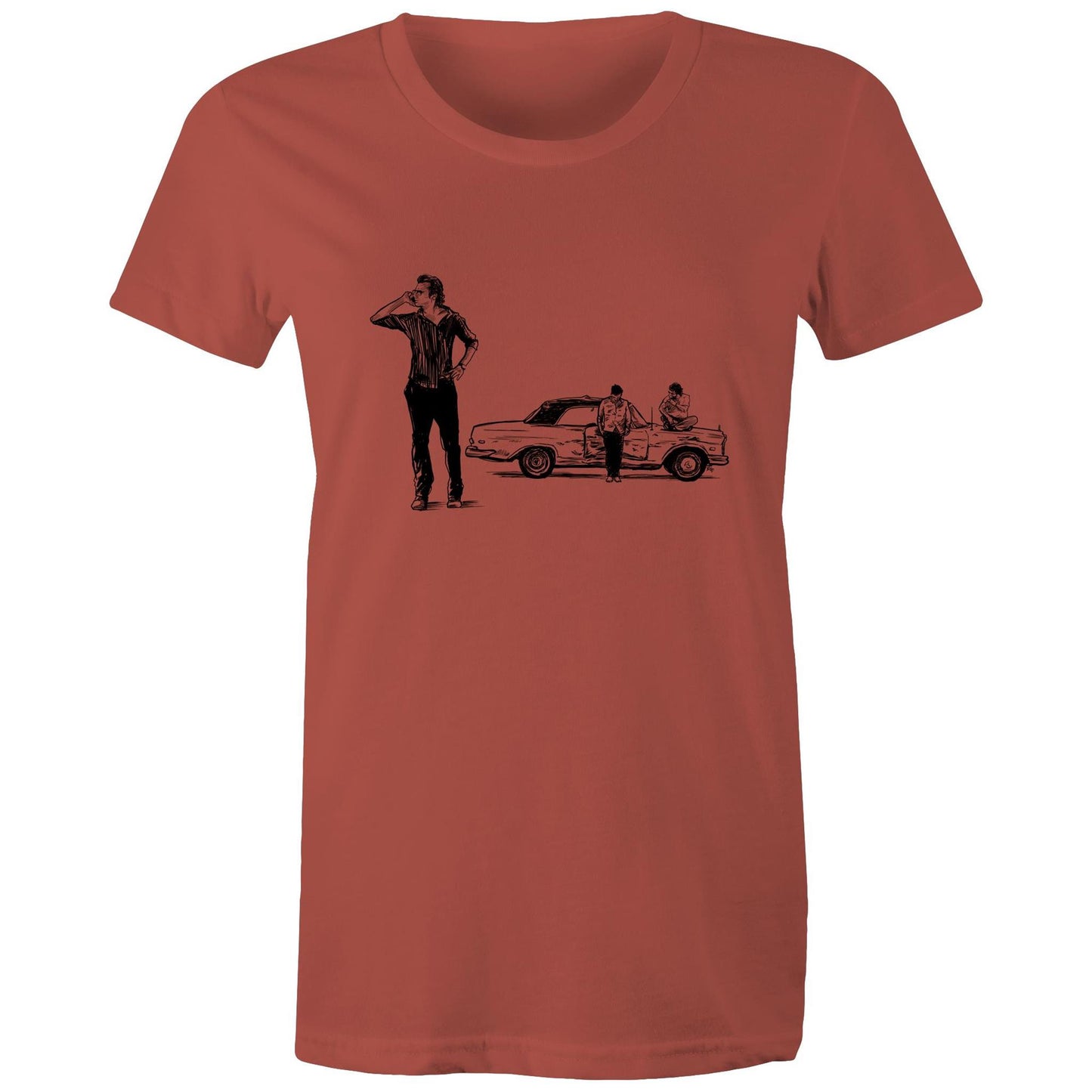 Phil, Stu & Alan - Women's Maple Tee