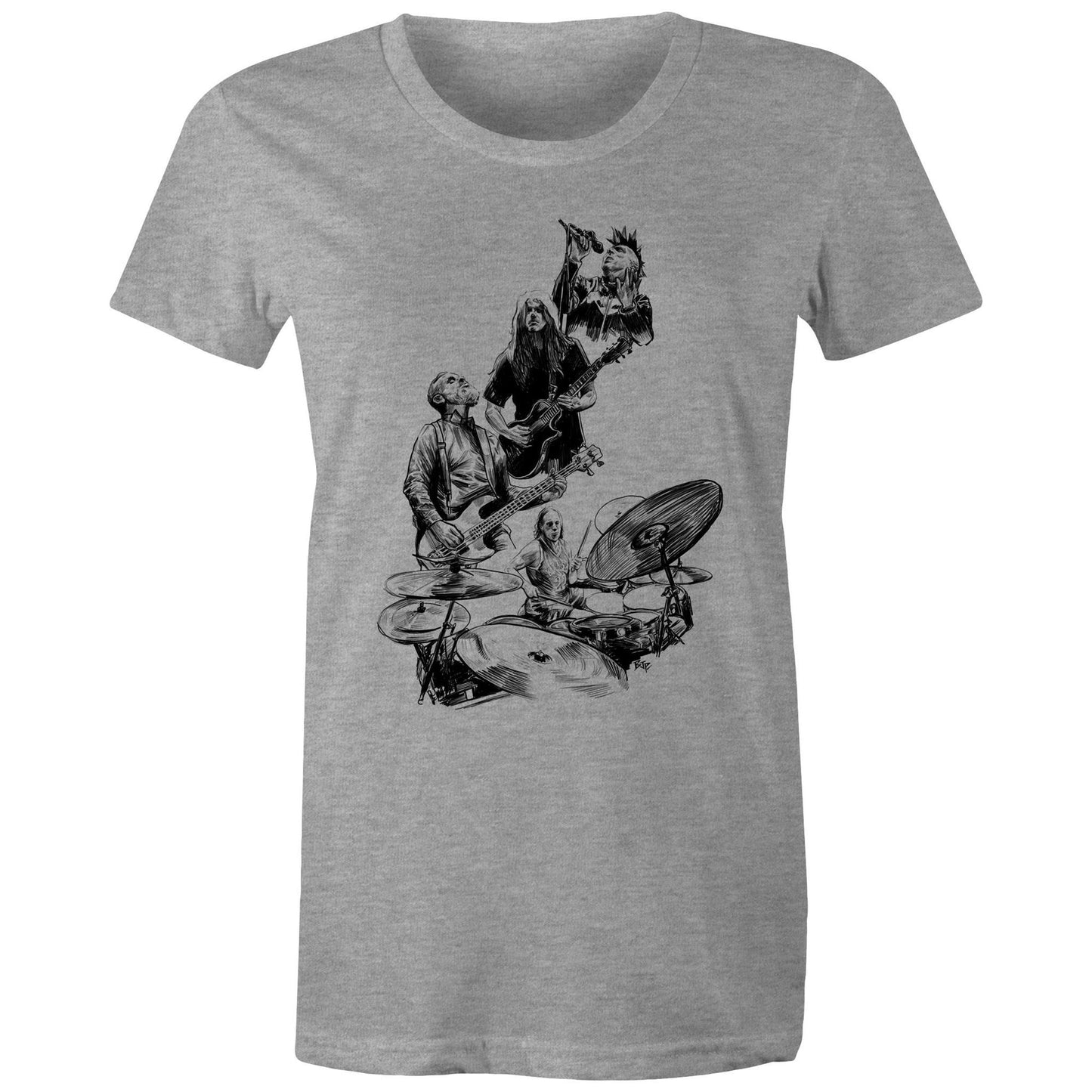 Adam. Justin. Maynard & Danny - Women's Maple Tee