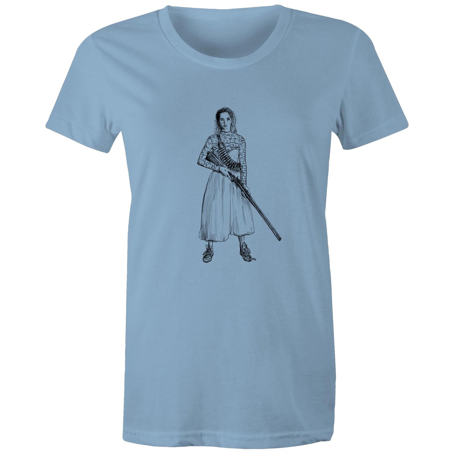 Here Comes The Bride - Women's Maple Tee