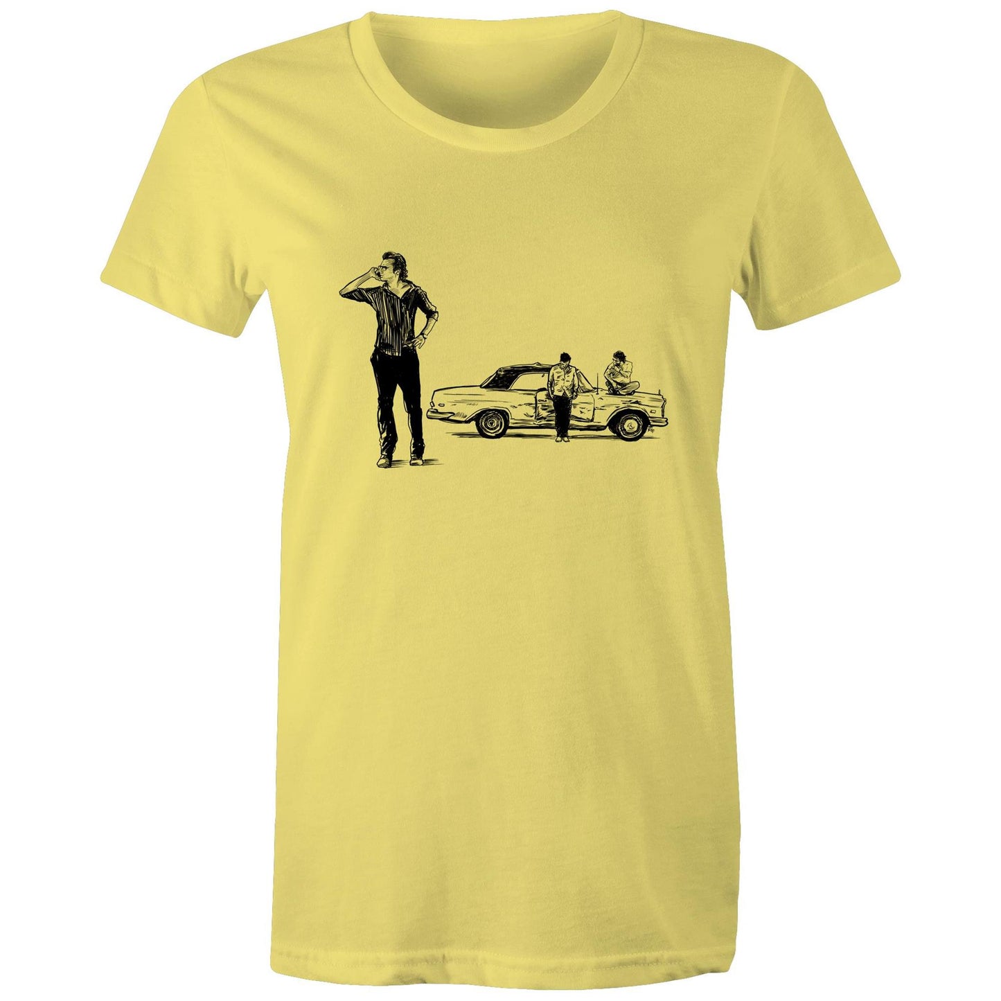 Phil, Stu & Alan - Women's Maple Tee