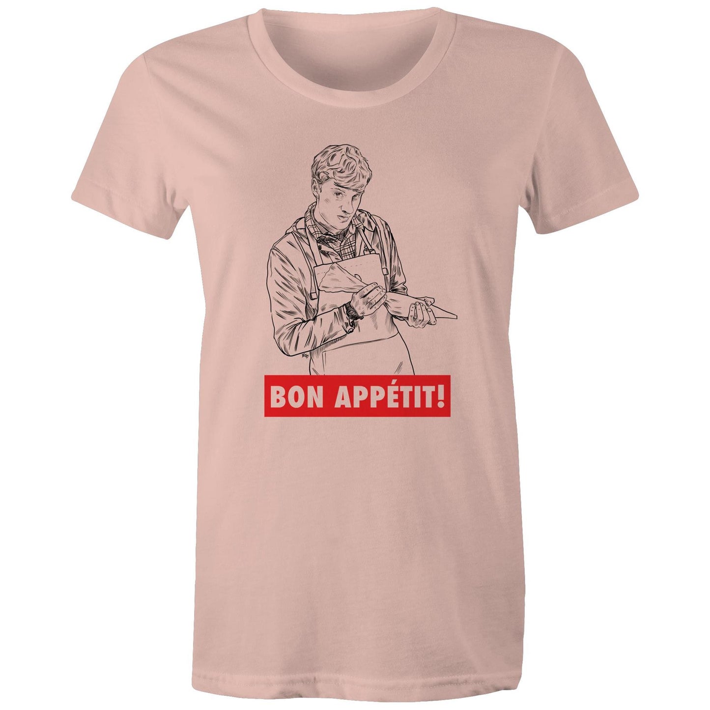 Started making it. Had a breakdown... - Women's Maple Tee