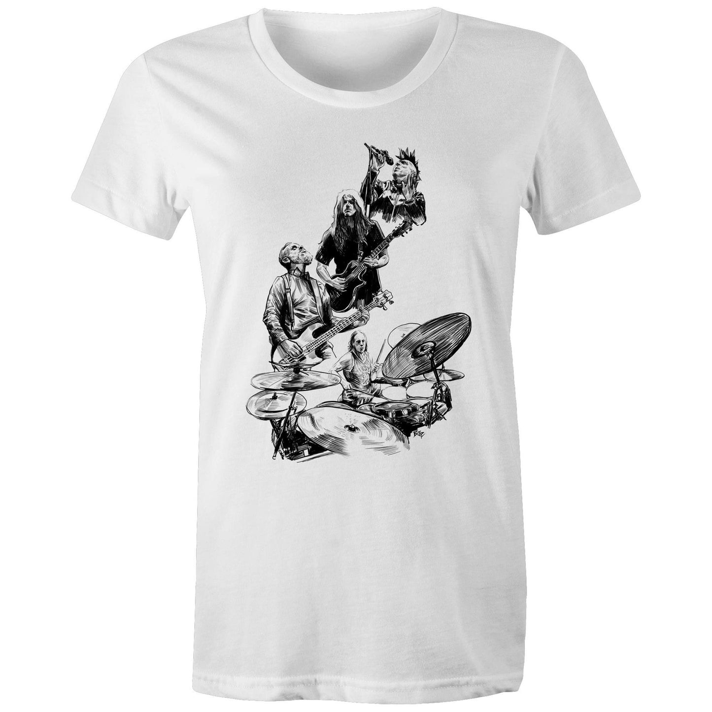 Adam. Justin. Maynard & Danny - Women's Maple Tee