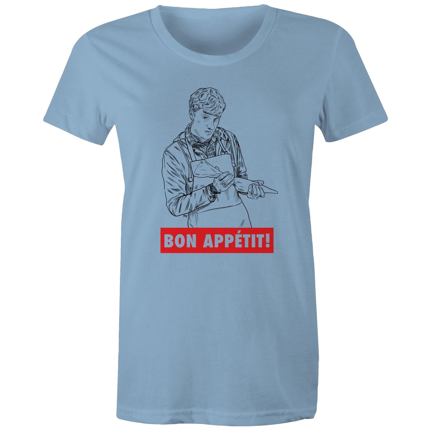 Started making it. Had a breakdown... - Women's Maple Tee