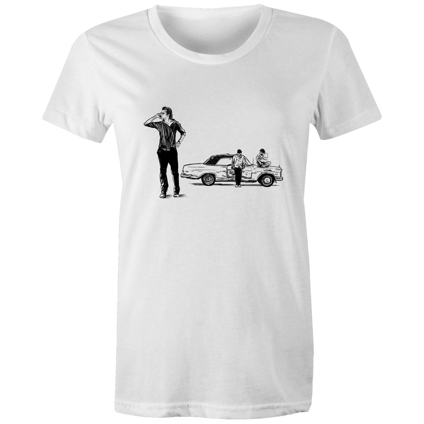 Phil, Stu & Alan - Women's Maple Tee