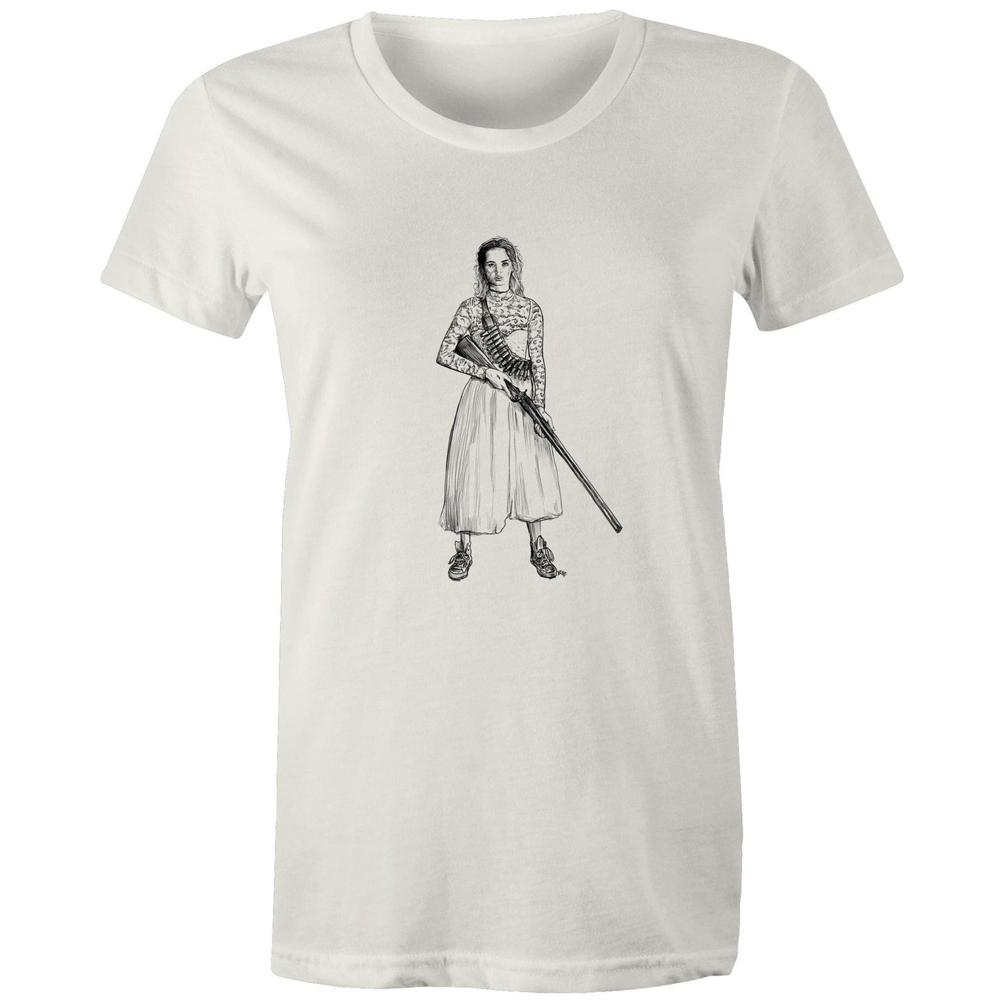 Here Comes The Bride - Women's Maple Tee