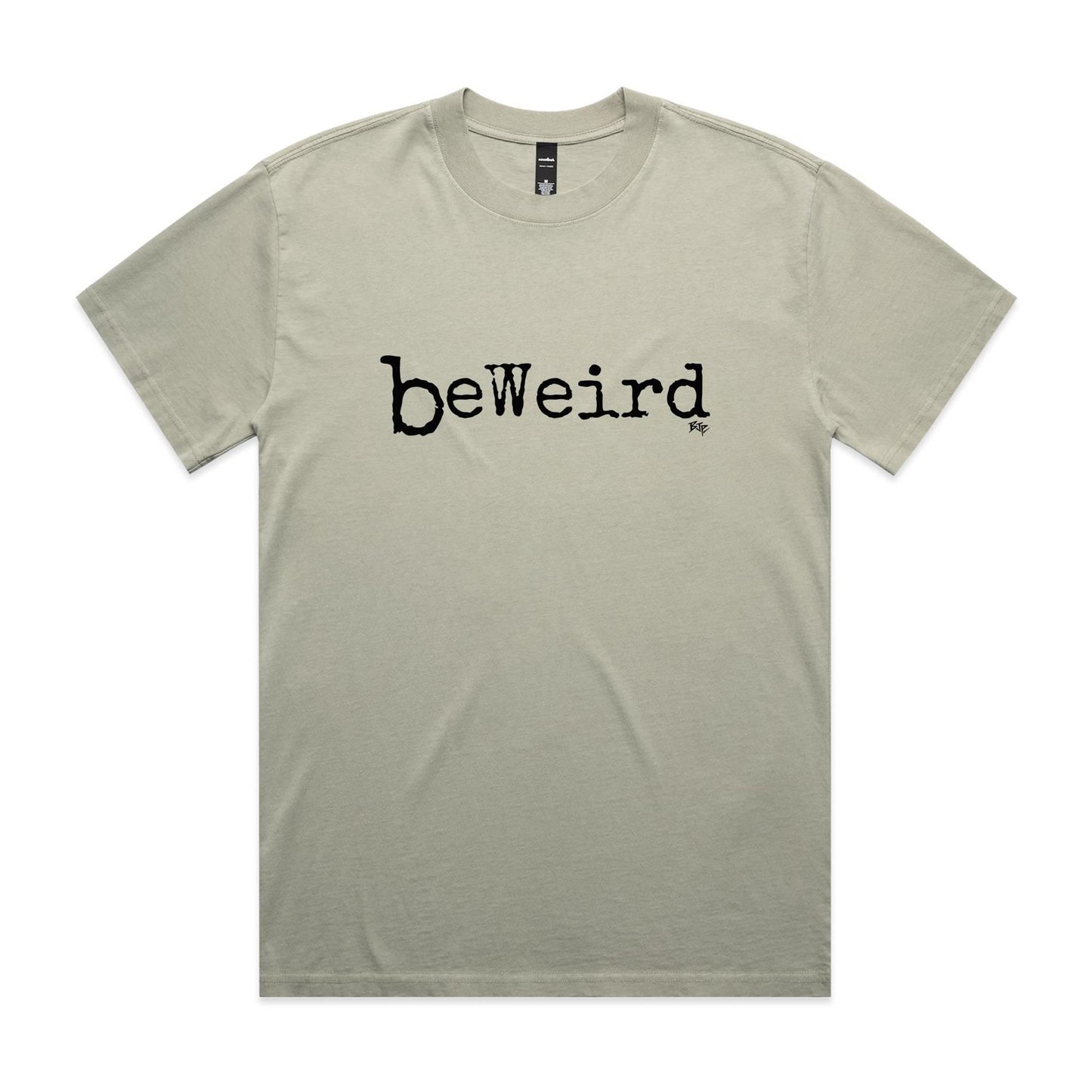 beWeird (Black) - Heavy Faded Tee