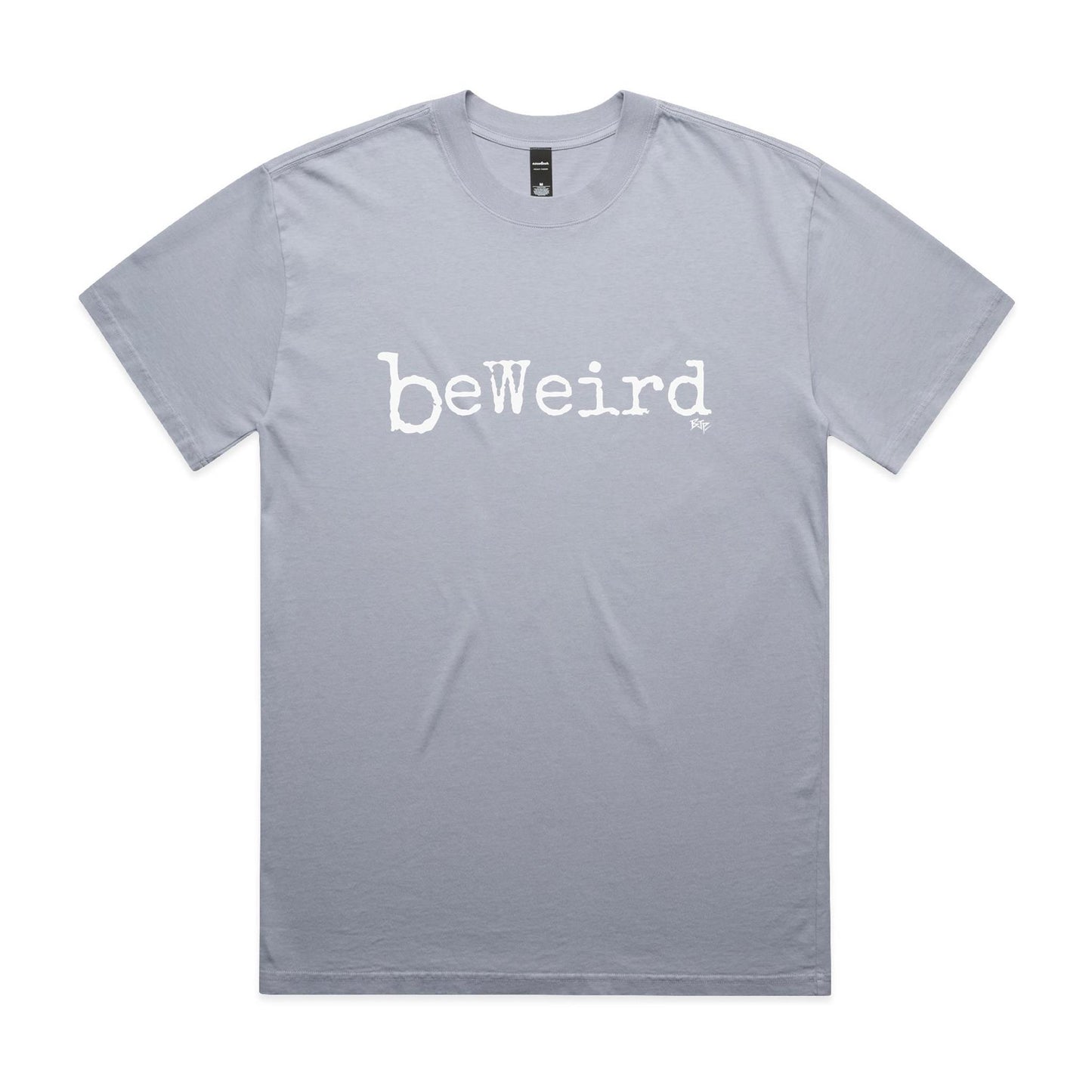 beWeird (White) - Heavy Faded Tee