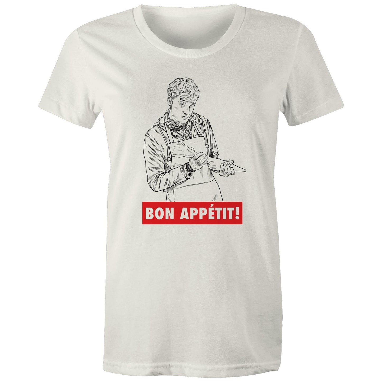 Started making it. Had a breakdown... - Women's Maple Tee