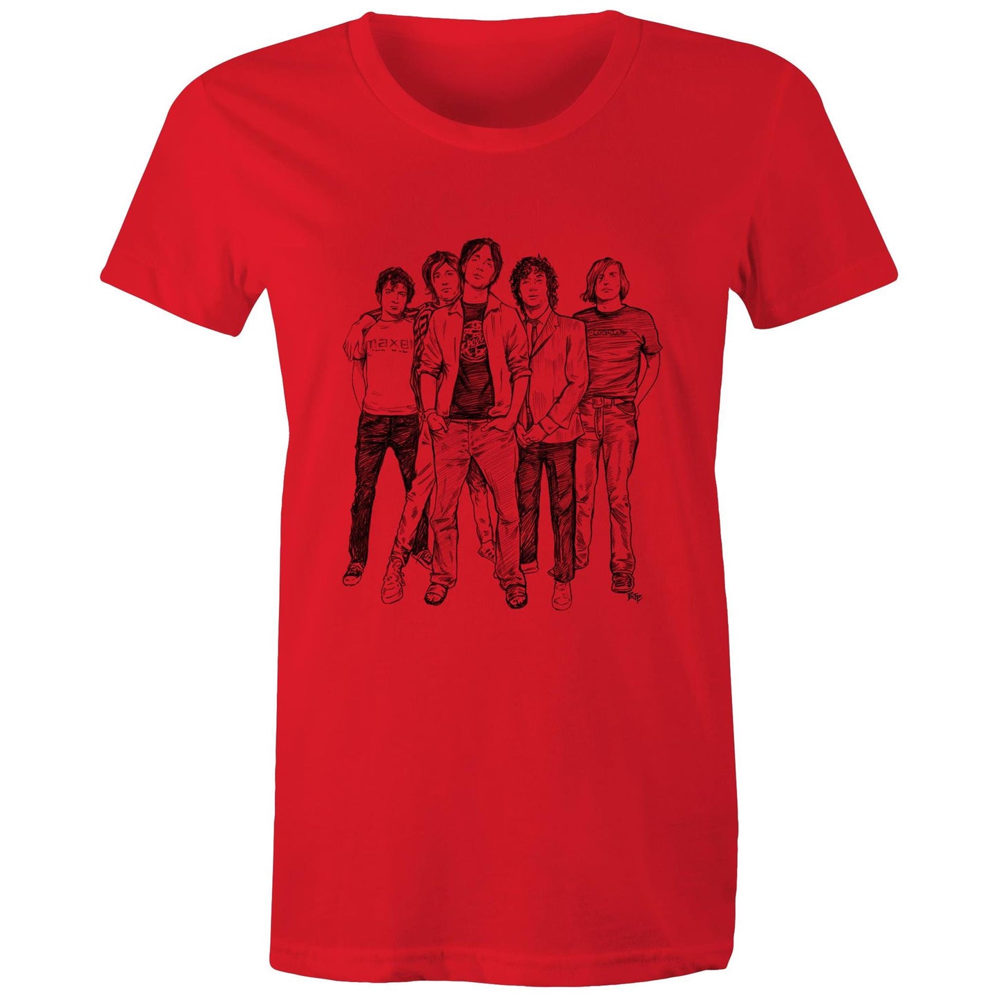 The Strokes - Women's Maple Tee