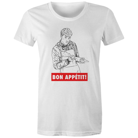 Started making it. Had a breakdown... - Women's Maple Tee