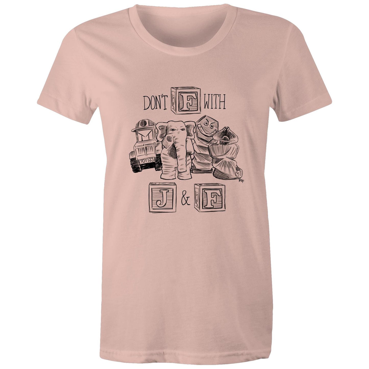 Johnson & Friends - Women's Maple Tee