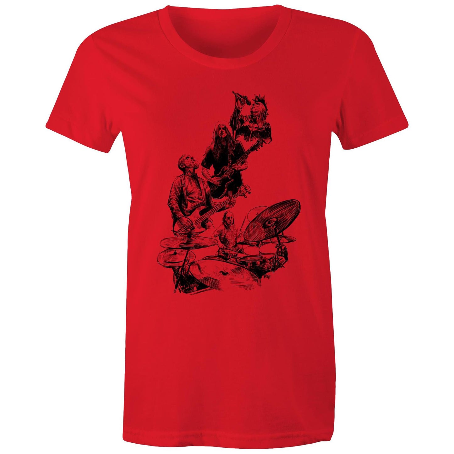 Adam. Justin. Maynard & Danny - Women's Maple Tee