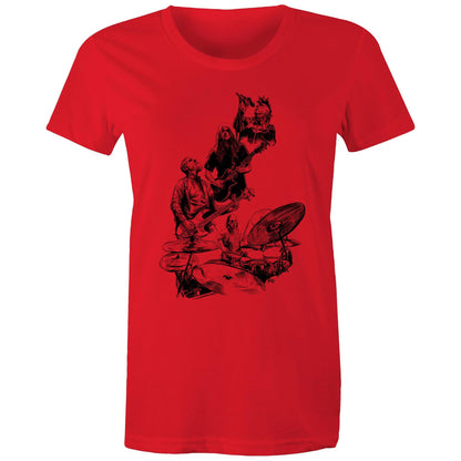 Adam. Justin. Maynard & Danny - Women's Maple Tee
