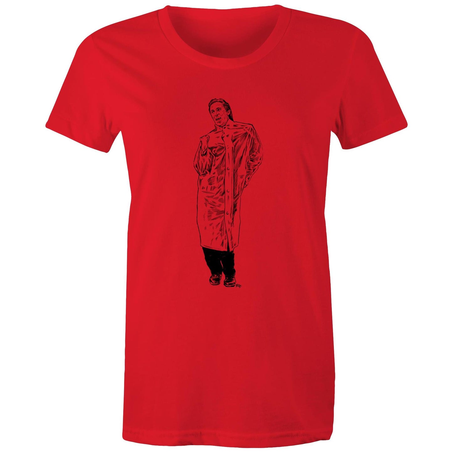 "You like Huey Lewis and The News?"  - Women's Maple Tee