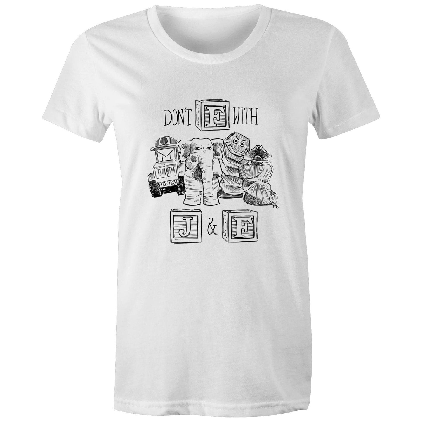 Johnson & Friends - Women's Maple Tee