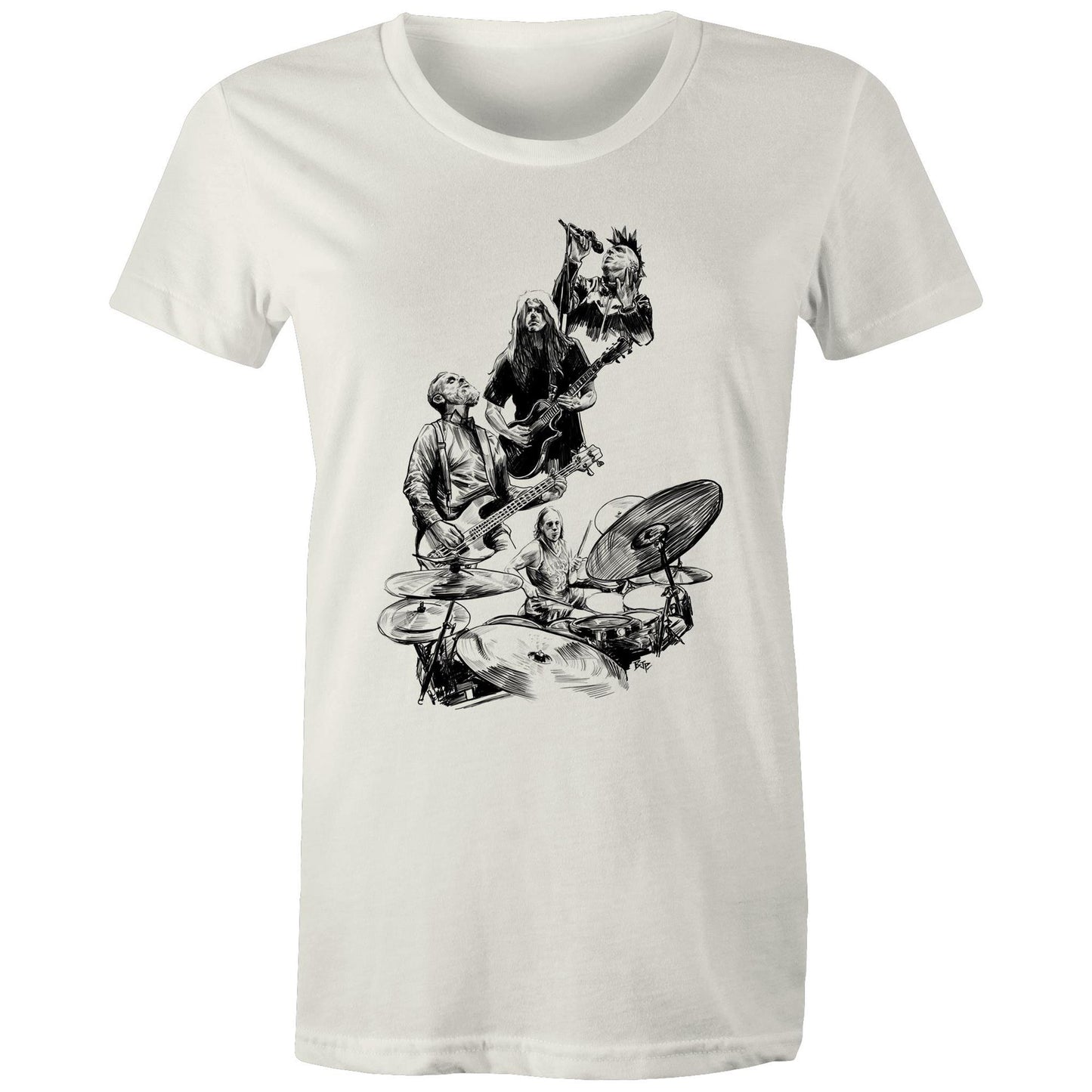 Adam. Justin. Maynard & Danny - Women's Maple Tee
