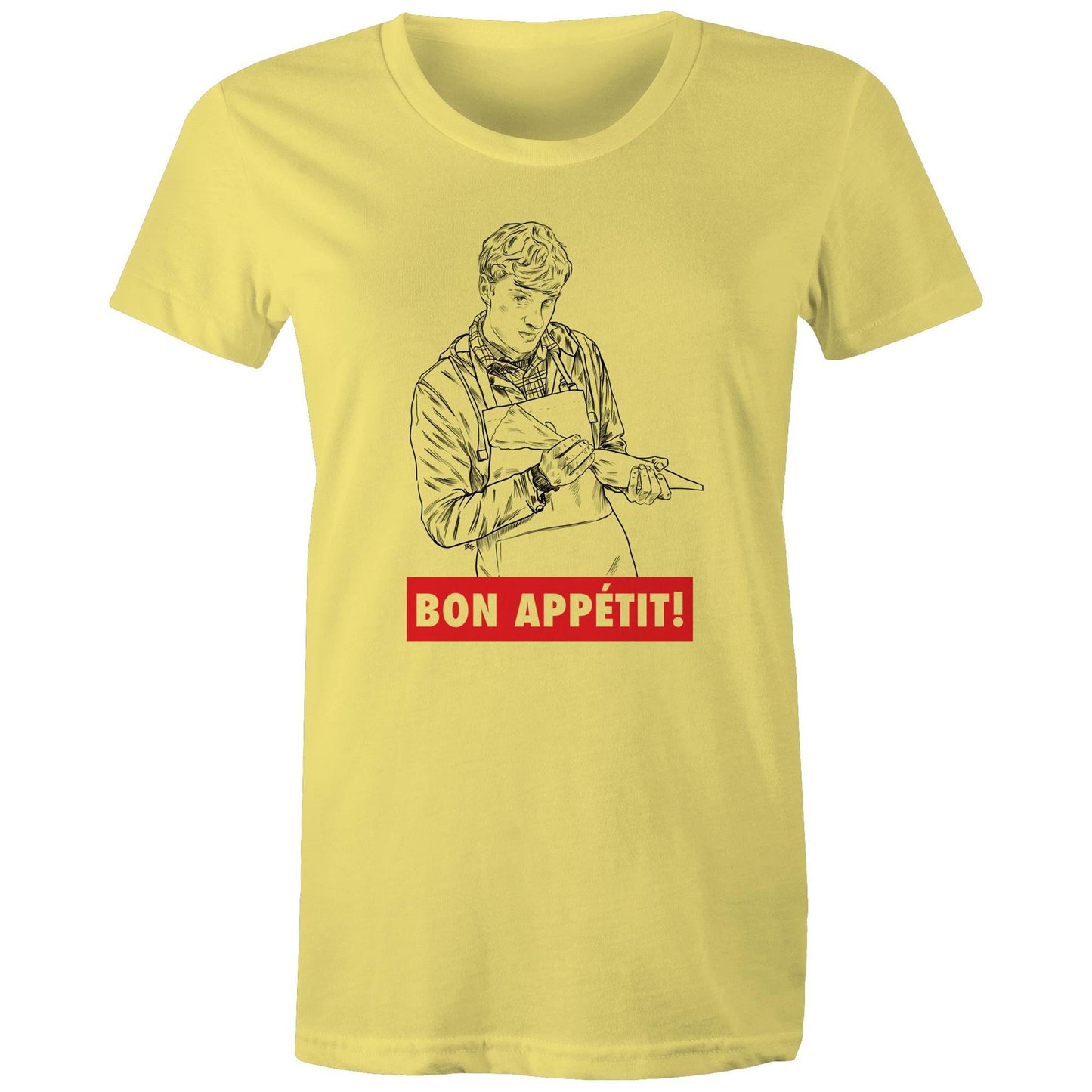 Started making it. Had a breakdown... - Women's Maple Tee