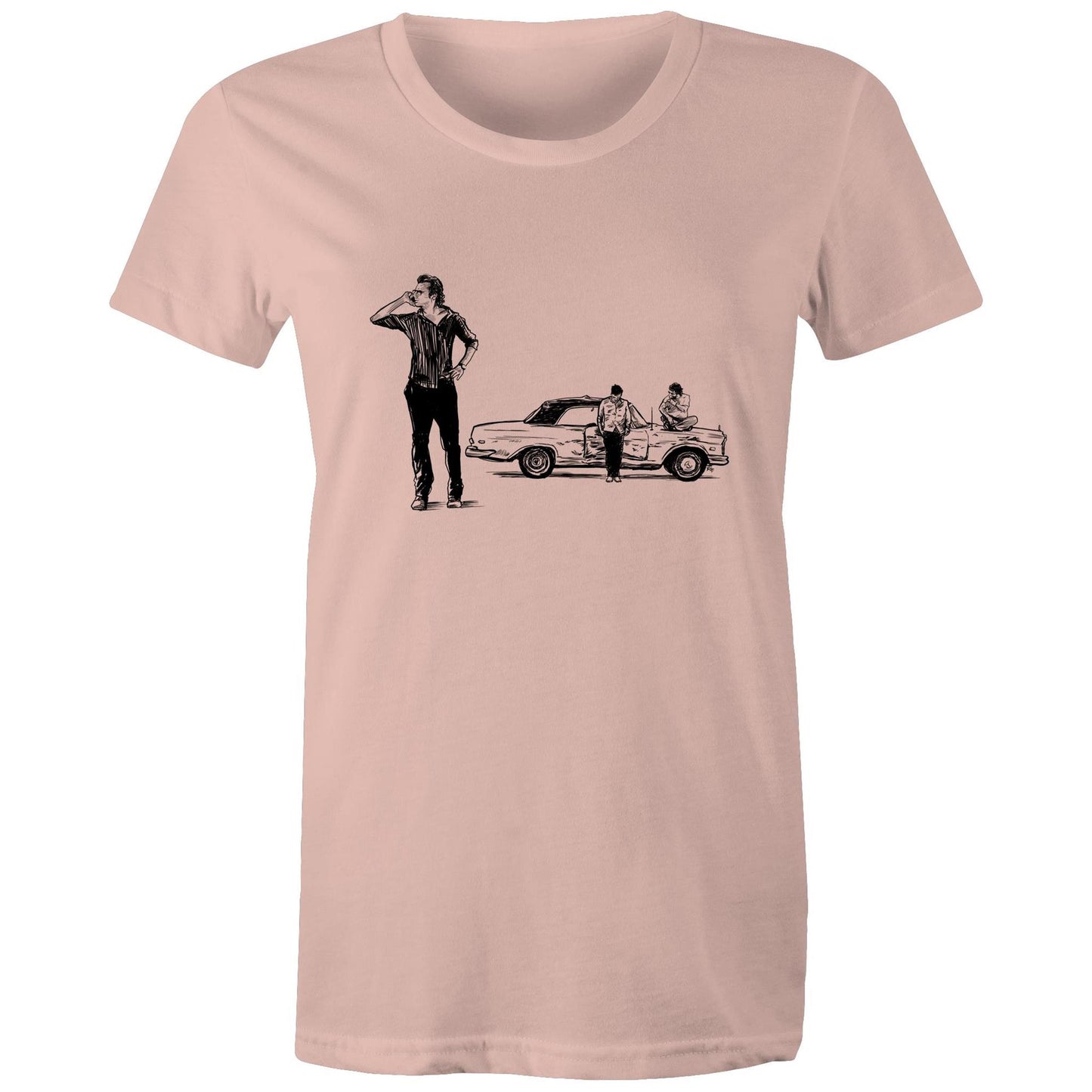 Phil, Stu & Alan - Women's Maple Tee